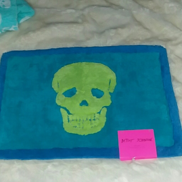 Betsey Johnson Bath Rug 17/" x 24/" 100/% Cotton New With Tags